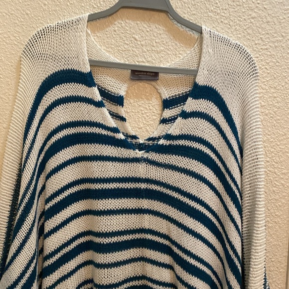 Wooden Ships Striped Tunic oversized sweater - Picture 2 of 6